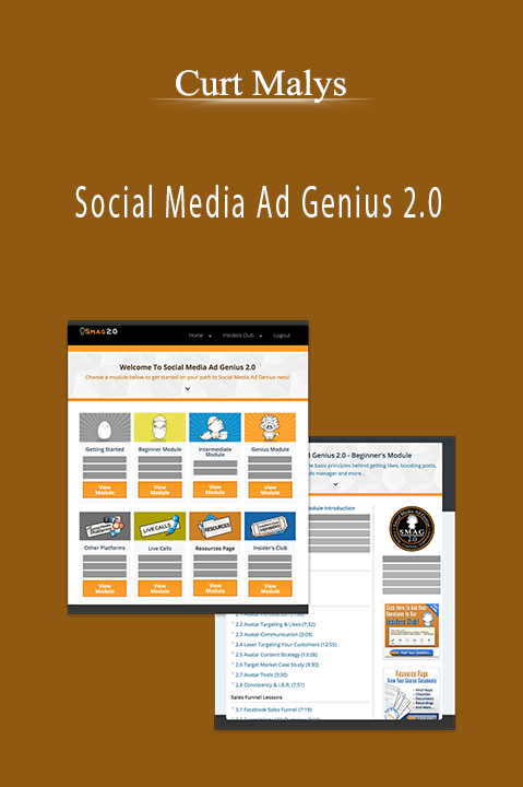 Curt Malys - Social Media Ad Genius 2.0