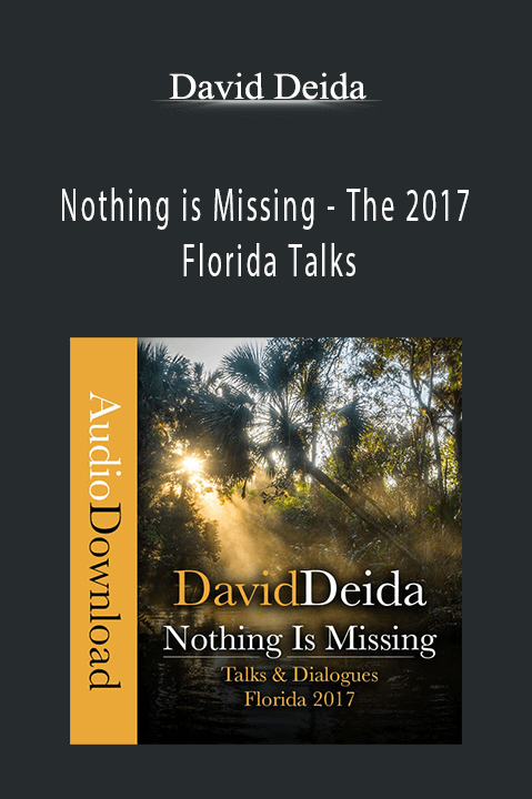 David Deida - Nothing is Missing - The 2017 Florida Talks