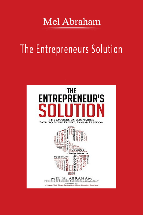 Mel Abraham - The Entrepreneurs Solution