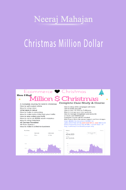 Neeraj Mahajan – Christmas Million Dollar