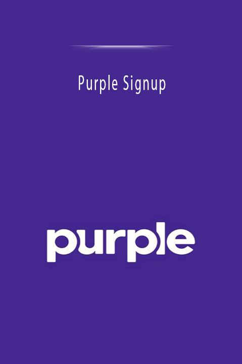 Purple Signup.