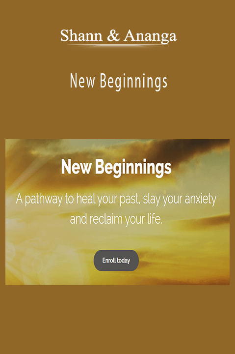 Shann & Ananga - New Beginnings