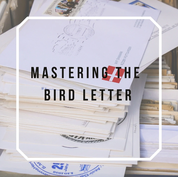 Shauna Pinneo - Mastering The Bird Letter1