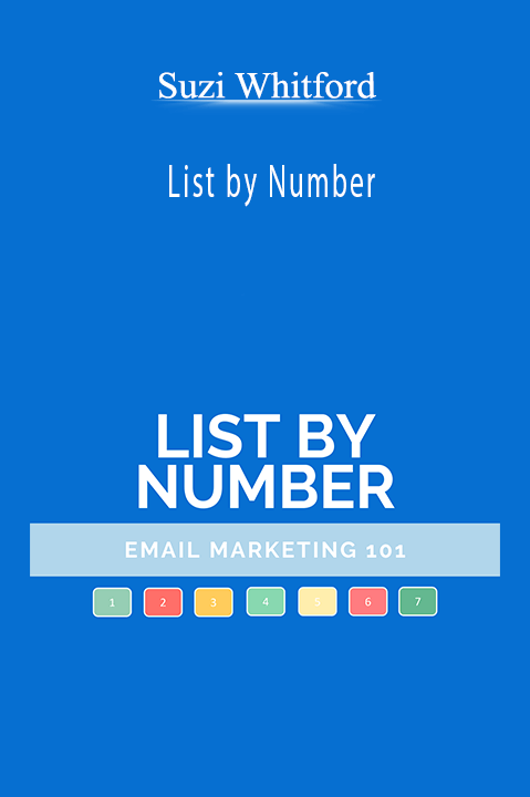Suzi Whitford - List by Number.
