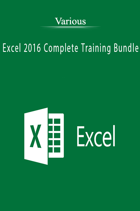 Various - Excel 2016 Complete Training Bundle.