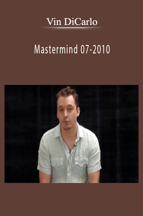 Vin DiCarlo - Mastermind 07-2010