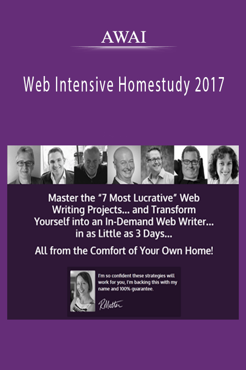 Web Intensive Homestudy 2017 - AWAI