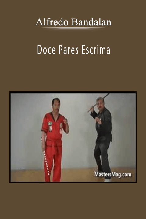 Alfredo Bandalan - Doce Pares Escrima.Alfredo Bandalan - Doce Pares Escrima.
