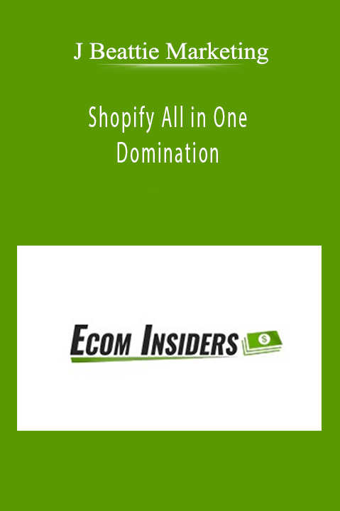 J Beattie Marketing - Shopify All in One Domination