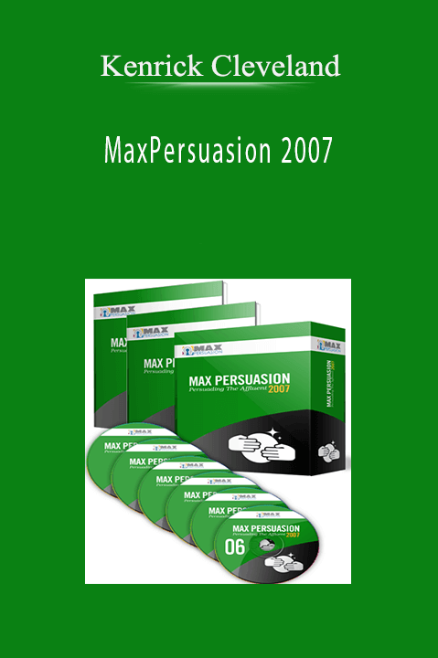 Kenrick Cleveland - MaxPersuasion 2007