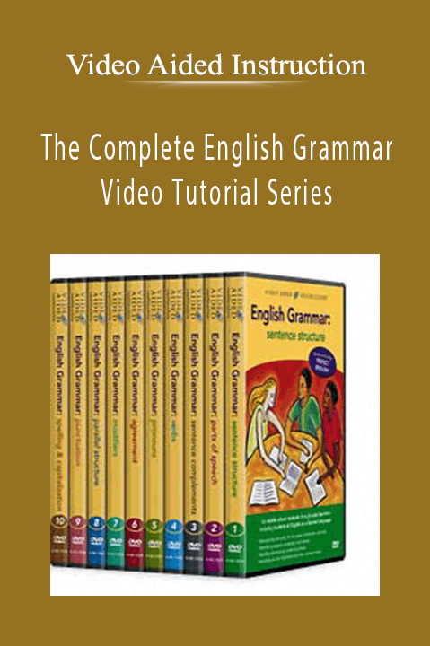 Video Aided Instruction - The Complete English Grammar Video Tutorial Series