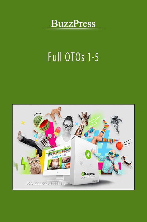 BuzzPress - Full OTOs 1-5