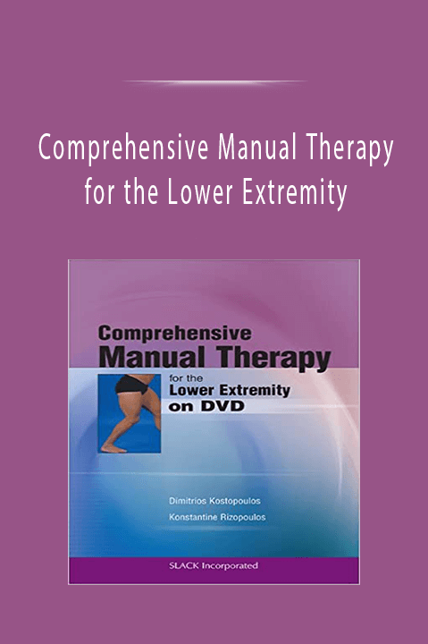 Comprehensive Manual Therapy for the Lower Extremity.