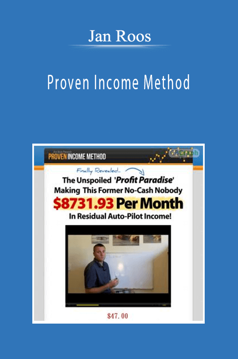 Jan Roos - Proven Income Method