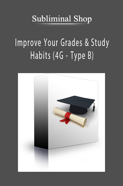 Subliminal Shop - Improve Your Grades & Study Habits (4G - Type B)