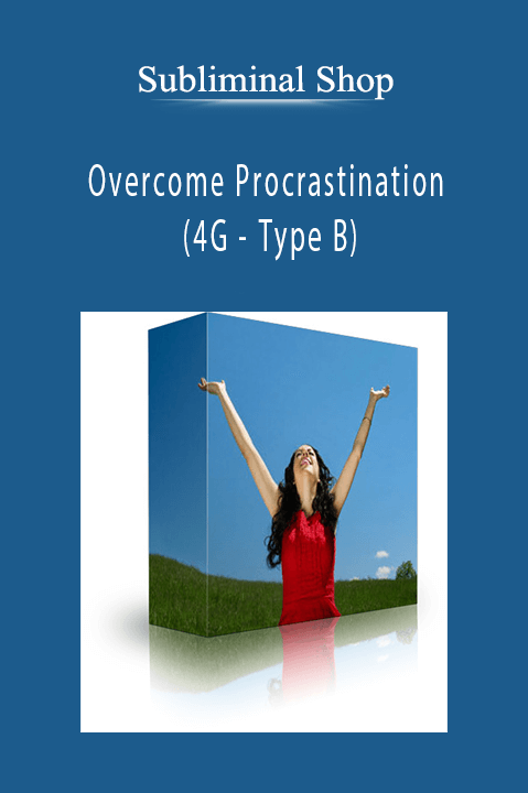 Subliminal Shop - Overcome Procrastination (4G - Type B)