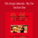 Wing Tjun - Sifu Sergio Iadorola - Biu Tze Section One