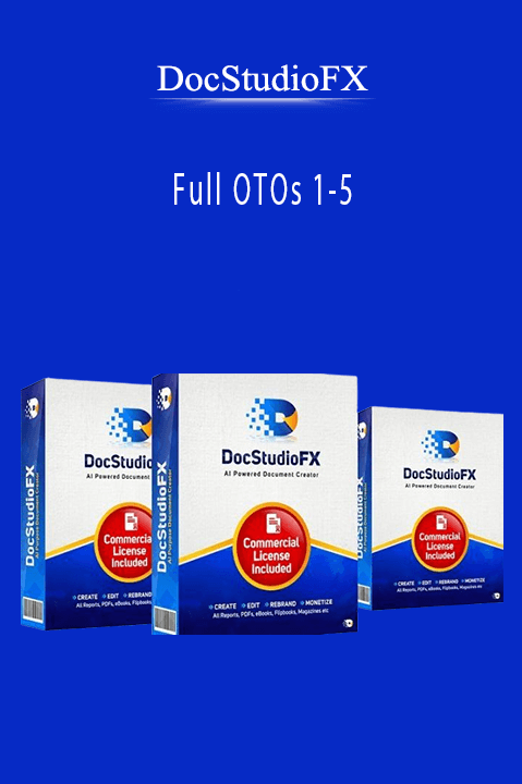 DocStudioFX - Full OTOs 1-5