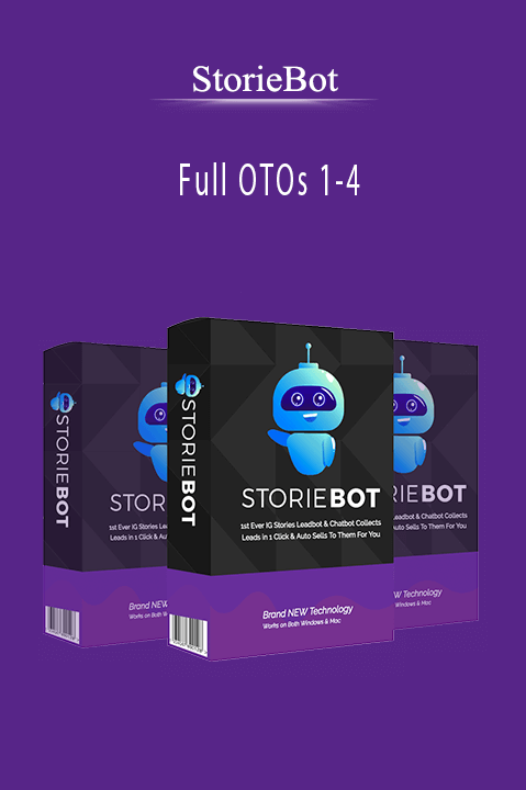 StorieBot - Full OTOs 1-4