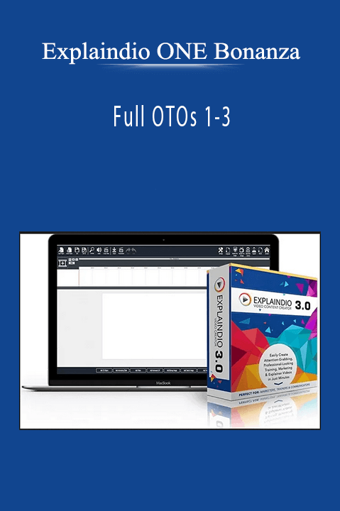 Explaindio ONE Bonanza - Full OTOs 1-3