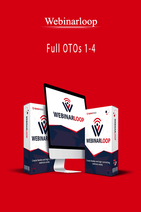 Webinarloop - Full OTOs 1-4