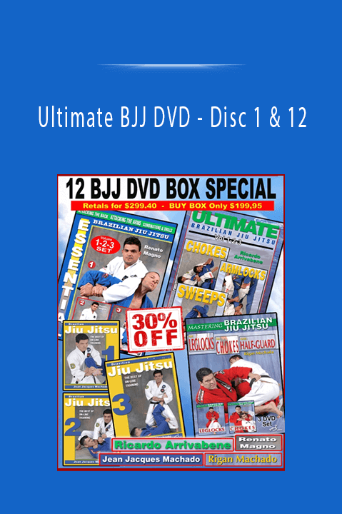 Ultimate BJJ DVD - Disc 1 & 12