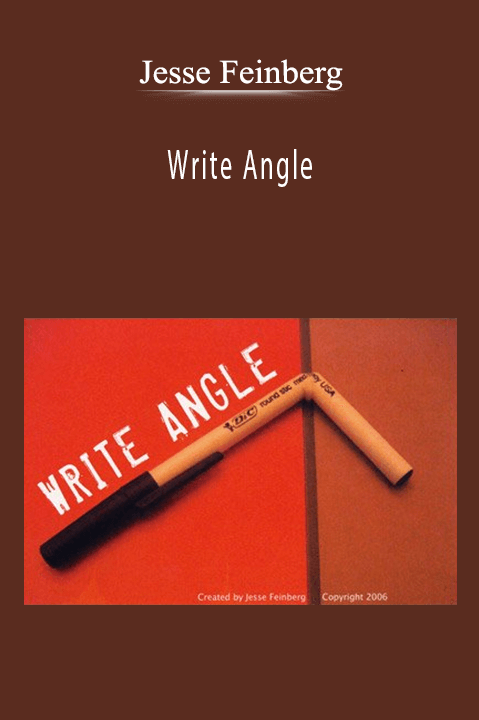 Jesse Feinberg - Write Angle