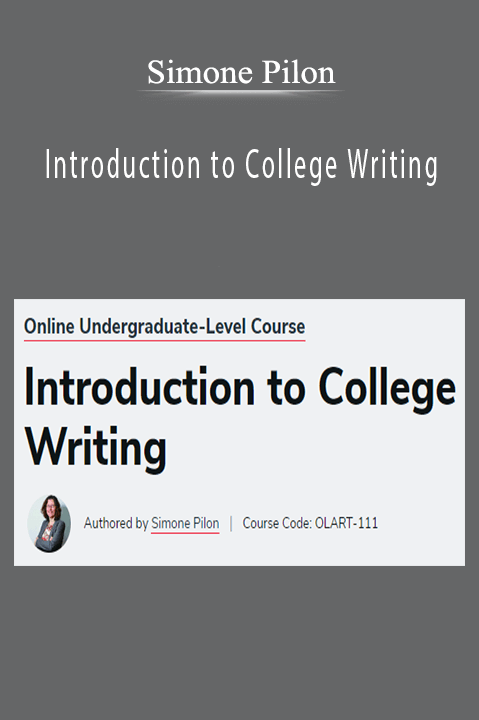 Simone Pilon - Introduction to College Writing