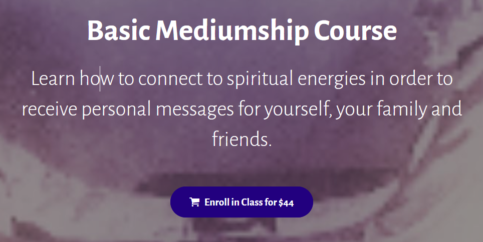 Basic Mediumship course