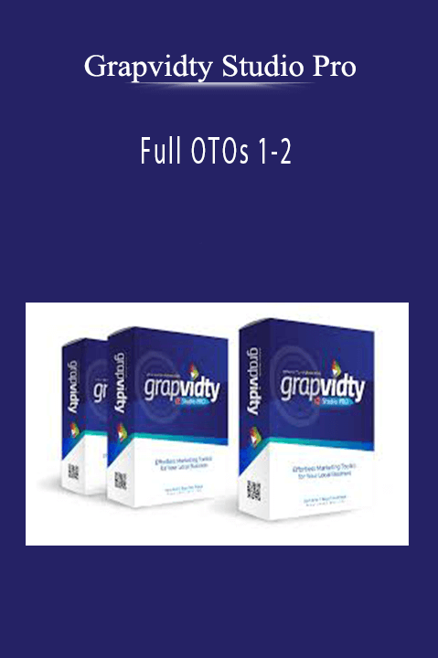 Grapvidty Studio Pro - Full OTOs 1-2