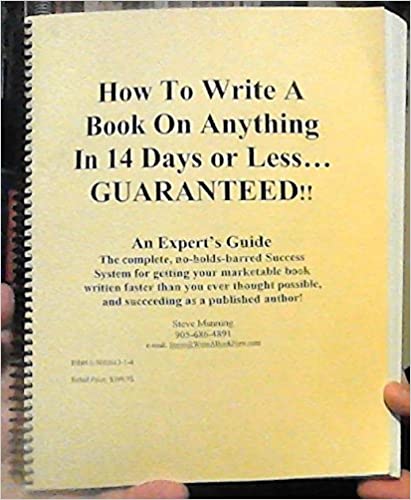 How to Write a Book on Anything in 14 Days or Less