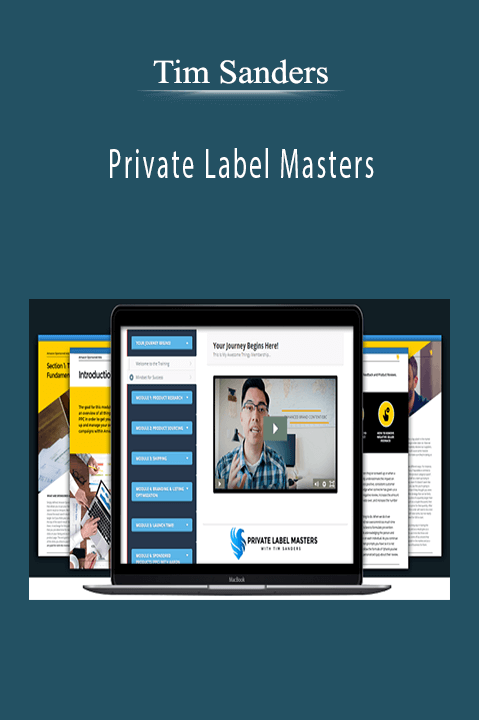 Tim Sanders - Private Label Masters