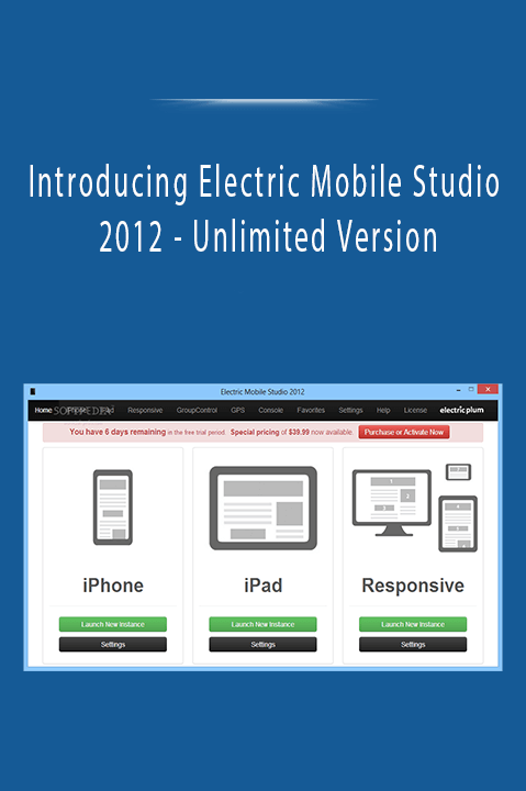 Introducing Electric Mobile Studio 2012 - Unlimited Version