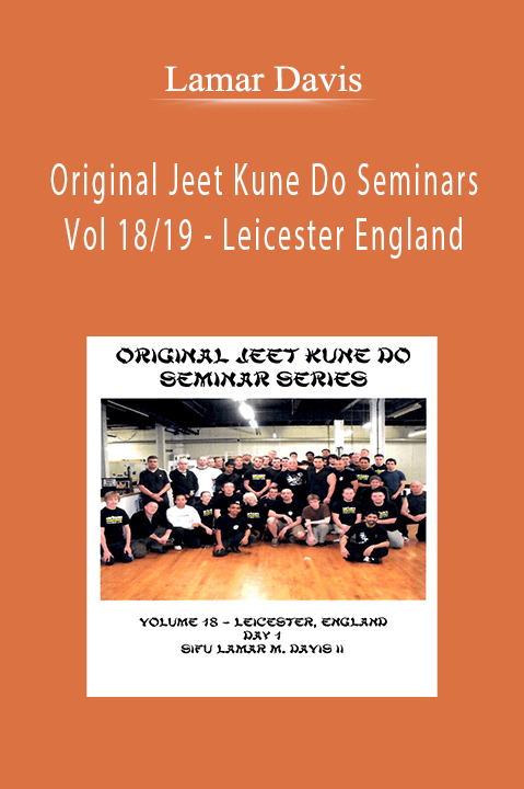 Lamar Davis - Original Jeet Kune Do Seminars Vol 1819 - Leicester England.