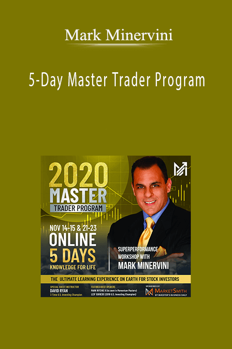 Mark Minervini – 5-Day Master Trader Program