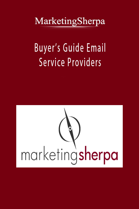 MarketingSherpa - Buyer’s Guide Email Service Providers