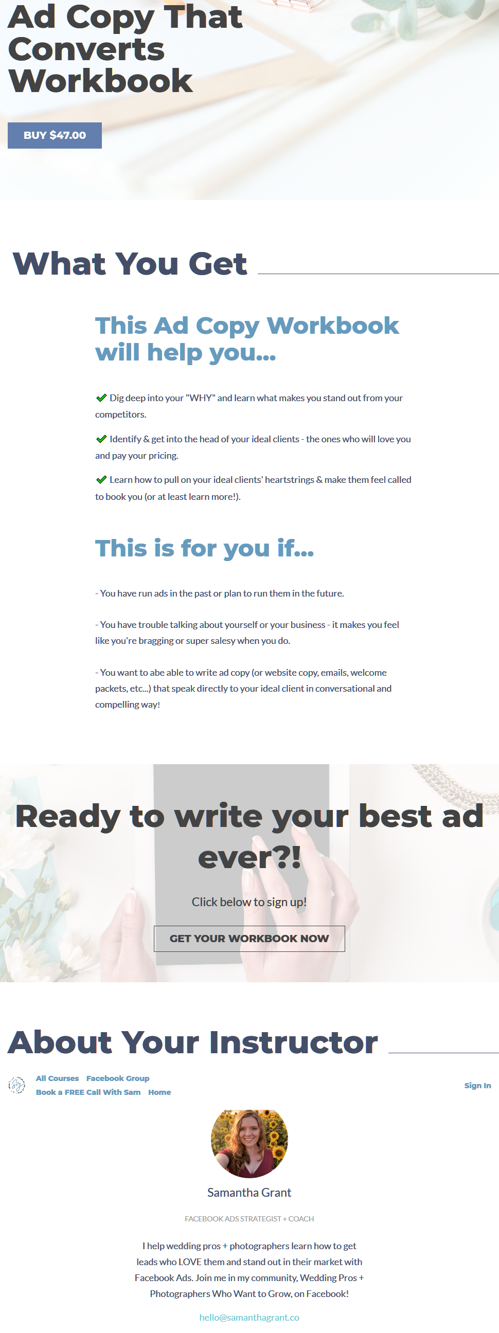 Samantha Grant – Ad Copy That Converts2