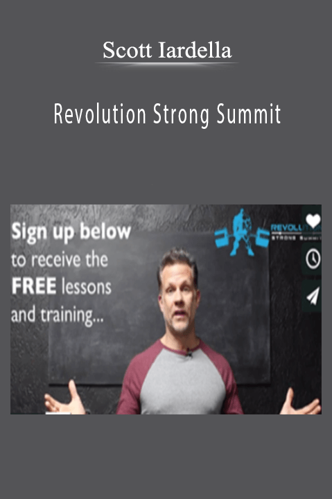 Scott Iardella – Revolution Strong Summit