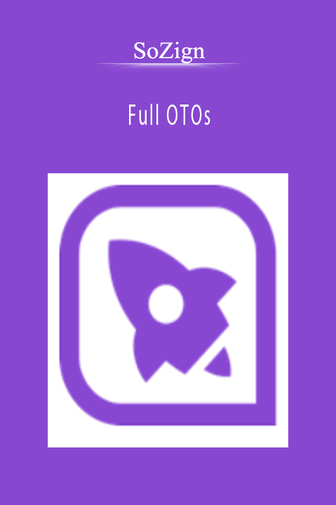 SoZign - Full OTOs