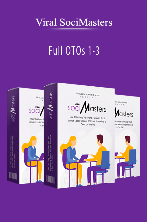 Viral SociMasters - Full OTOs 1-3
