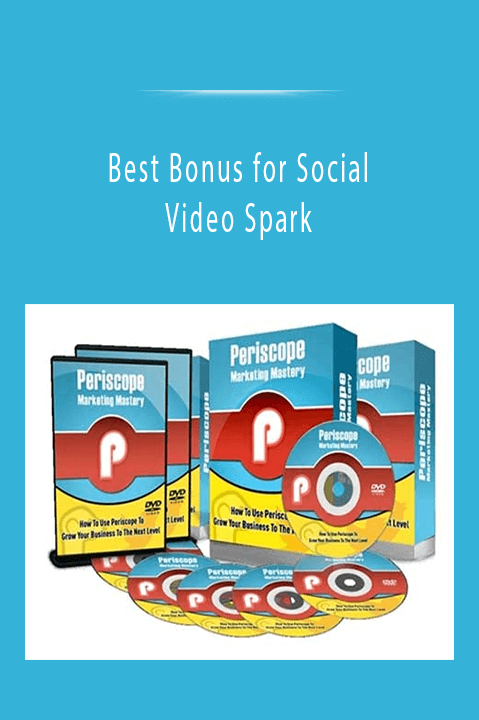 Best Bonus for Social Video Spark