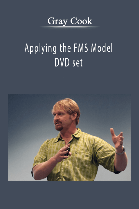 Gray Cook - Applying the FMS Model DVD set