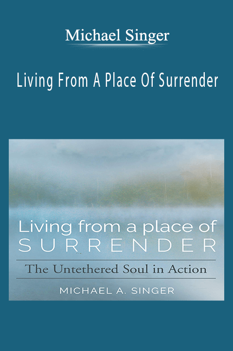 Michael Singer - Living From A Place Of Surrender