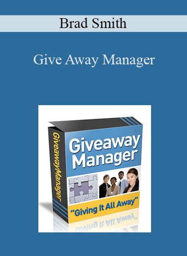 Brad Smith - Give Away Manager