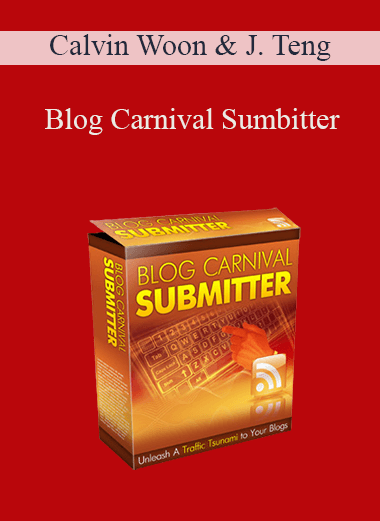 Calvin Woon & Jonathan Teng - Blog Carnival Sumbitter