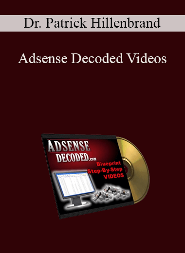 Dr. Patrick Hillenbrand - Adsense Decoded Videos
