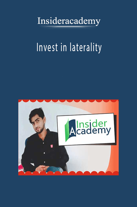 Insideracademy – Invest in laterality