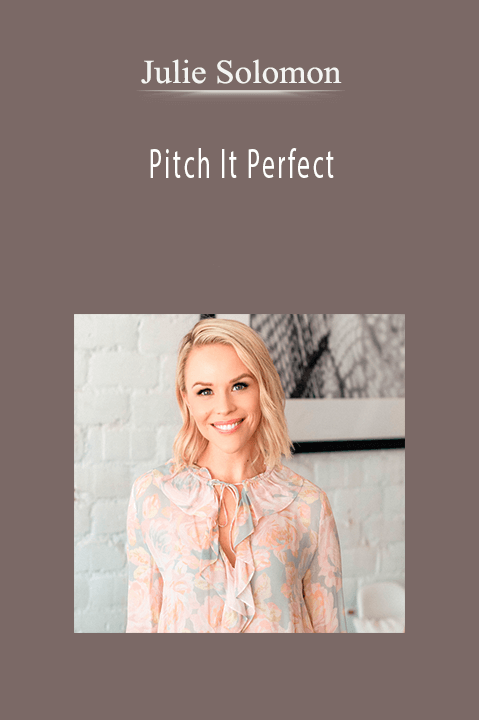 Julie Solomon – Pitch It Perfect
