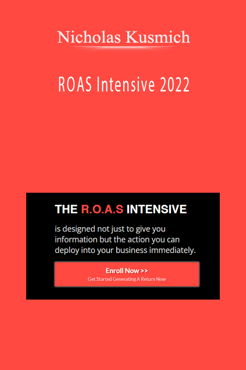Nicholas Kusmich – ROAS Intensive 2022