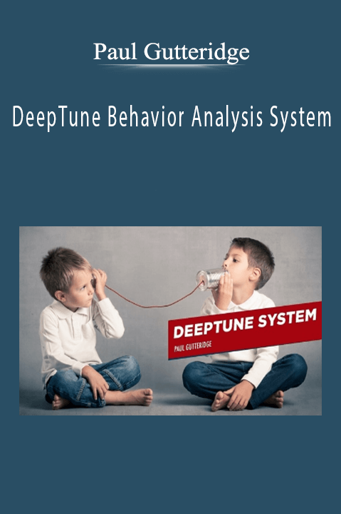 Paul Gutteridge - DeepTune Behavior Analysis SystemPaul Gutteridge - DeepTune Behavior Analysis System